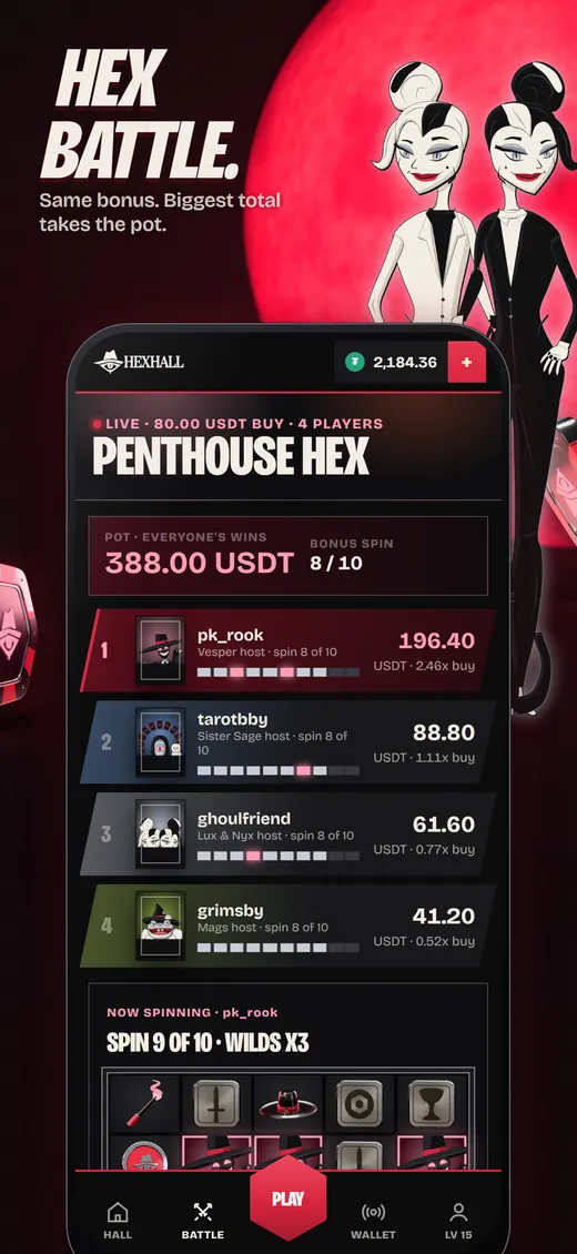 App Store screen: Hex Battle